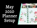 MAY 2020 PLANNER SETUP | CLASSIC HAPPY PLANNER MONTHLY SPREADS