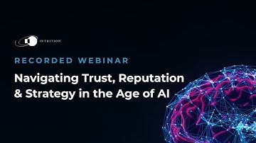 Navigating Trust, Reputation & Strategy in the Age of AI