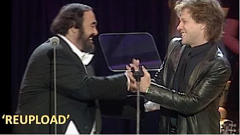 Jon Bon Jovi & Luciano Pavarotti - Let It Rain (Live in Modena, Italy 1998) (New Audio!)