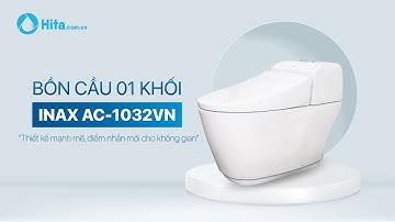 Bồn cầu 1 khối INAX AC-1032VN cao cấp bộ sưu tập S400 | Nâng tầm nhà xí | Nội thất HITA