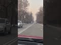 Алматы. Дорога вниз с Медео. Февраль 2022. Kazakhstan. Almaty. The roads. February.