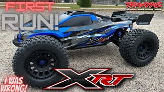 Traxxas XRT (Better Than I Thought, Even While Stock) EP. 2