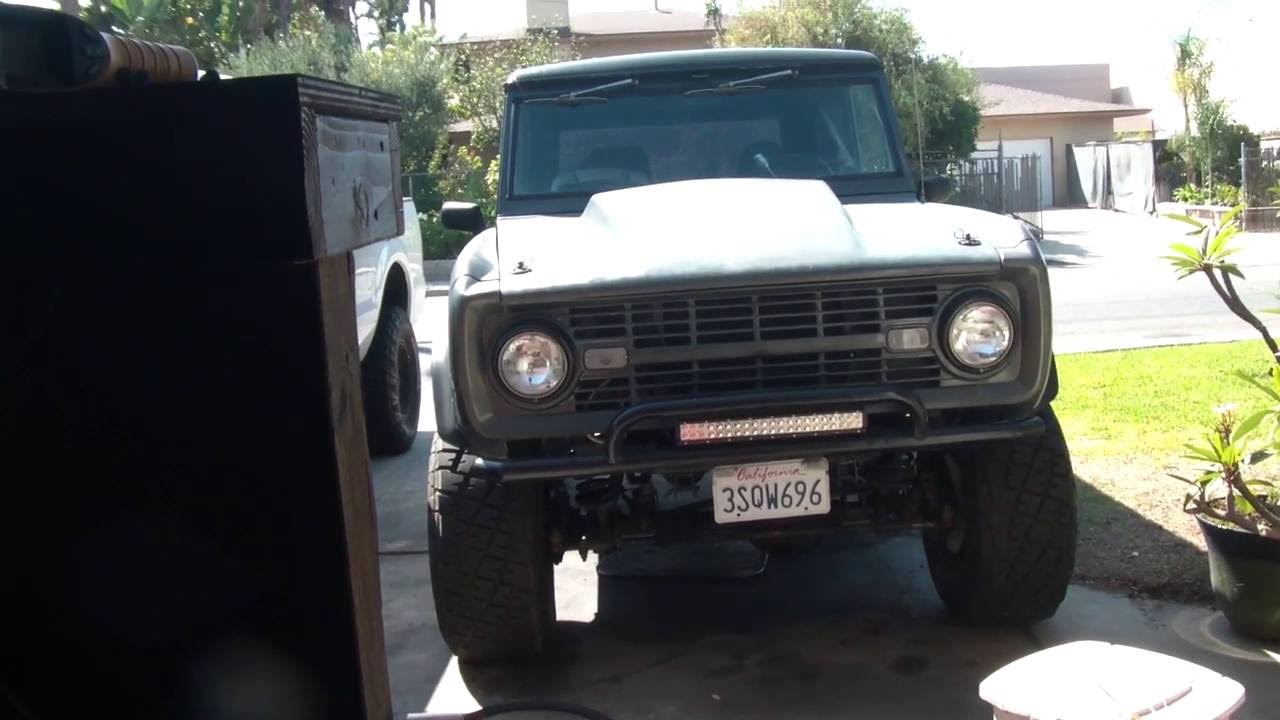Early Bronco 4 wheel Disc brake conversion 3 year update review - YouTube