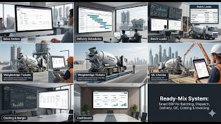 Odoo Ready-Mix Concrete ERP | Complete Batching, Dispatch & Operations Demo | BB Ready-Mix System screenshot 1