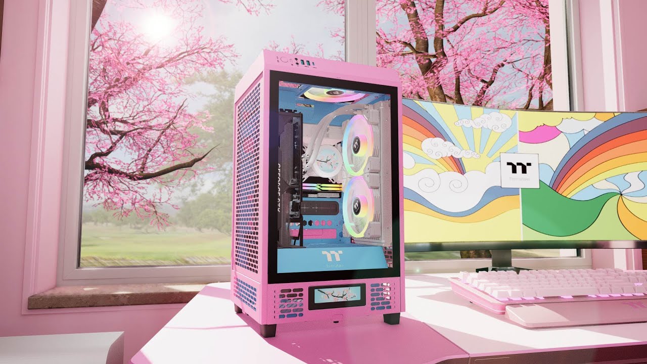 The Tower 200 in Bubble Pink!