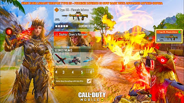 First ever LEGACY Weapon Type 25 Phoenix Inferno is now back with Mythic Sophia to smash all in CODM