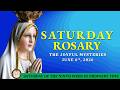 Holy Rosary Today Saturday June 6 2026 Joyful Mysteries Of The Rosary 