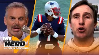 Patriots re-signing Cam Newton; Insider Tom Curran reacts, talks salary cap \& NFL Draft | THE HERD