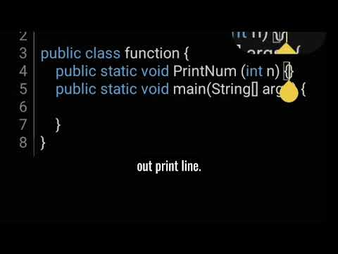 🚀 What is a Function in Java? , print number | Step-by-Step Tutorial  💻 #Java #JavaProgramming