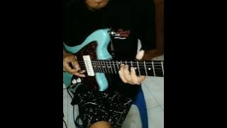 Long Way - Ginda Bestari cover guitar solo intro #slowblues #blues #gindabestari