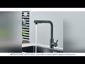 REVIEW Free Shipping  Black Pull Out Kitchen Sink Faucet Two Model Stream Sprayer Nozzle Stainless S