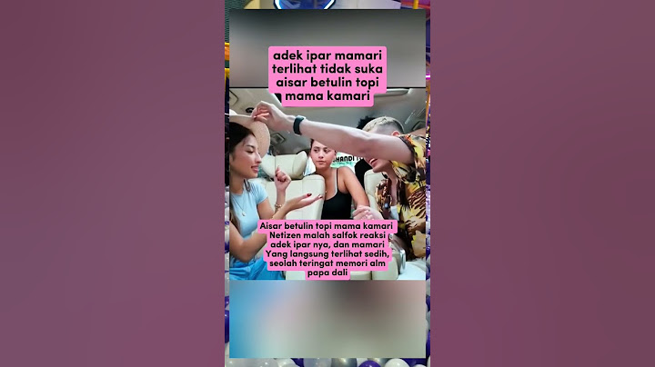 Adek ipar mamari terlihat tidak suka aisar betulin topi mama kamari #aisarkhaled #mamari #shorts