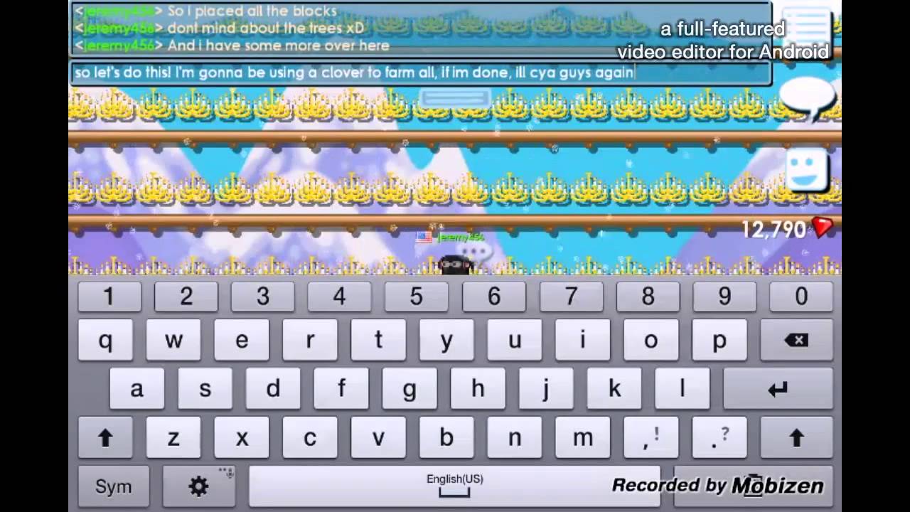 Growtopia The profit of 410 chandelier seeds! YouTube