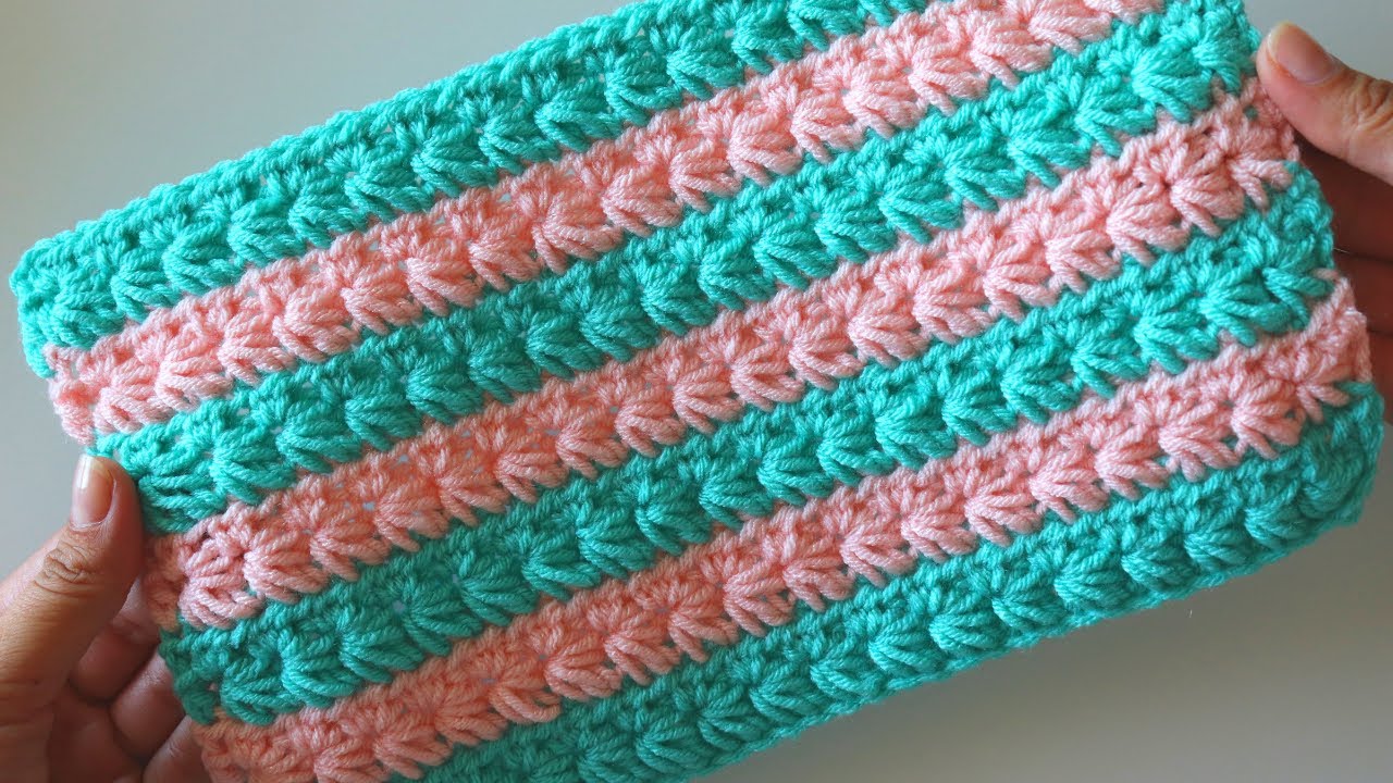 How To Crochet Star Stitch - YouTube