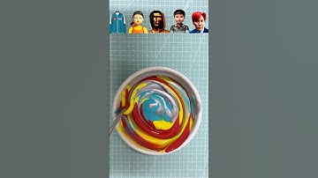 Squid Game2 mixing Guess the mixed color #satisfying #squidgame2 #sharkzhan