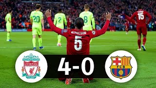 ملخص مباراة برشلونة وليفربول 0-4🔥مباراة ليفربول وبرشلونة 4-0 - جنون عصام الشوالي🔥