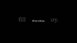 with joy (a centering prayer)