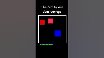 An enemy enters the arena 🟥#satisfying #challenge #relaxing #simulation #coding #square #1v1 #fun