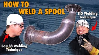 How to Weld a Pipe Spool | TIG and STICK Welding