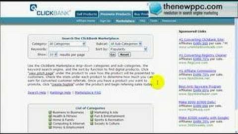 The New PPC - Video 2- Pay Per Click Market Research - Part1