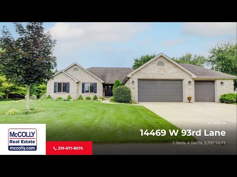 14469 W 93rd Lane, St John, IN home video tour