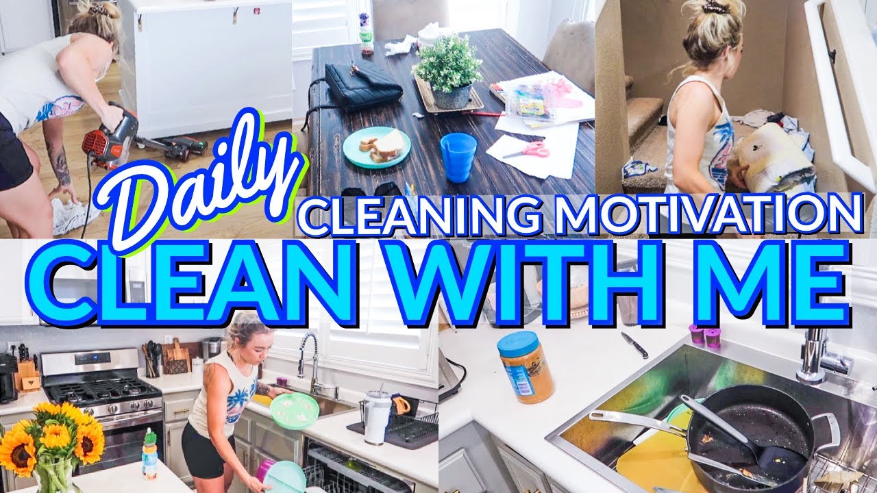 *NEW* SPEED CLEANING MOTIVATION | CLEAN WITH ME 2021 | DAILY SUMMER ...