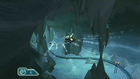 Ratchet and Clank 2 Going Commando PS3 version Part 37 Mine shaft