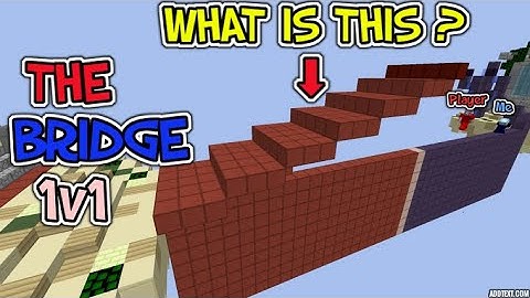 INSANE Minecraft The Bridge Moment on | BlocksMc | Moment !
