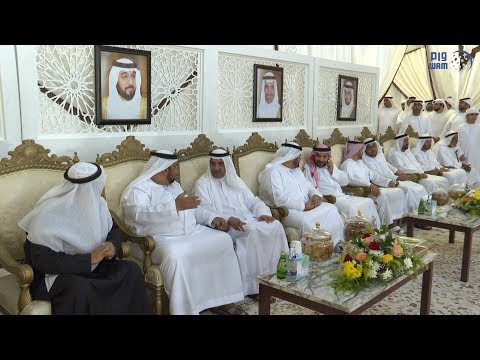 حاكم الفجيرة يحضر مأدبة محمد اليماحي في غوب