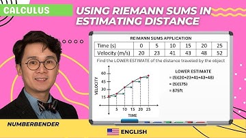Using Riemann Sums in Estimating Distance | CALCULUS