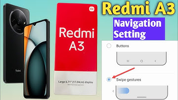Redmi A3 navigation setting | Back buttons kaise change kare | Back buttons changed setting