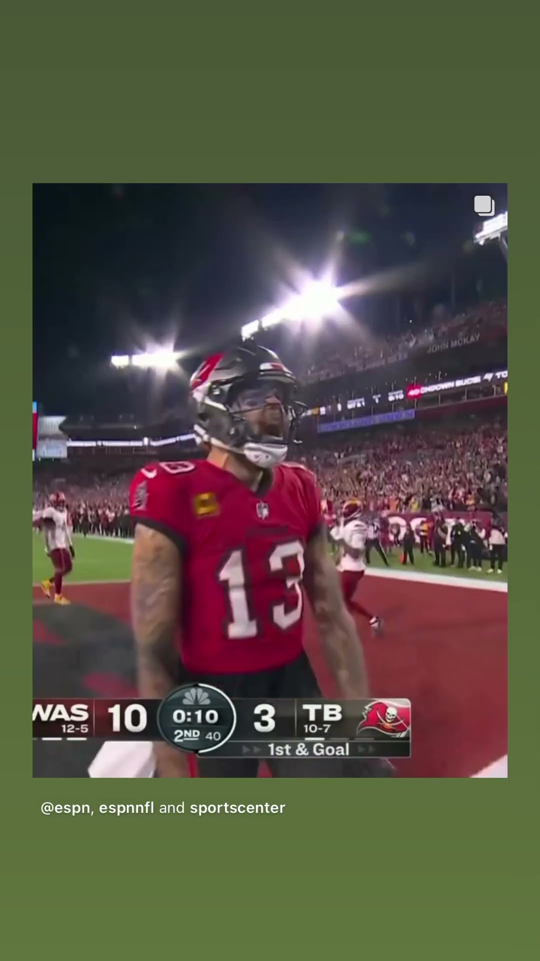 Red zone TD #hoodnews #buccaneers #bakermayfield #NFL #mikeevans #td #football #omg #how #wow #team