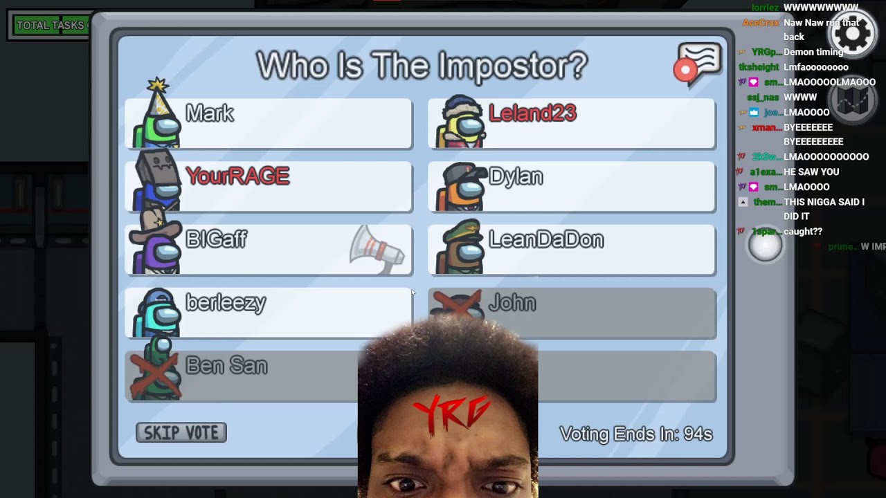 YourRAGE Plays Among Us W/ RDC, Berleezy, & Leanandcuisine