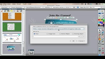 Link To Webpage from ActivInspire