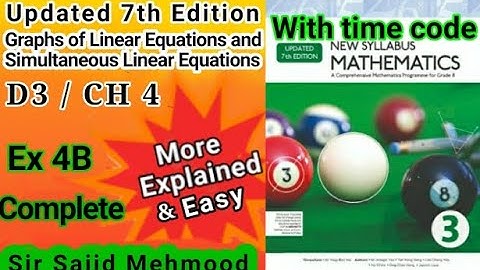 D3 math|Ch 4|Ex 4B|Q_1_2|New Updated 7th Edition|New Oxford Mathematics 3|Sir Sajid Mehmood