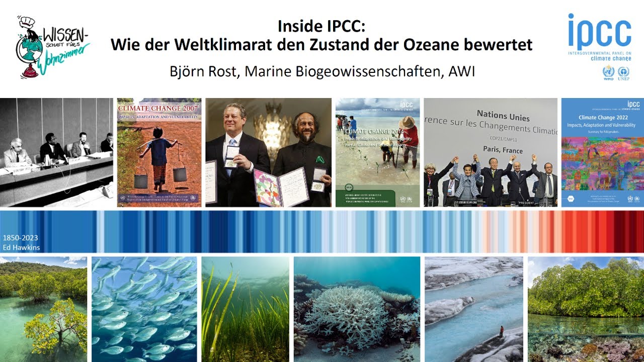 Inside IPCC: Wie der Weltklimarat den Zustand der Ozeane bewertet - YouTube