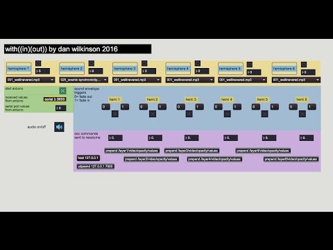 with((in)(out) max msp screen video
