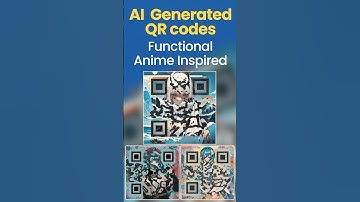 AI Generated QR code Anime Inspired #aigenerated #shorts #qrcodegenerator