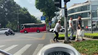 CRUISING THROUGH THE STREET OF SAIGON |  SAIGON CRAZY MORNING TRAFFIC [NO EDITS + 4K]