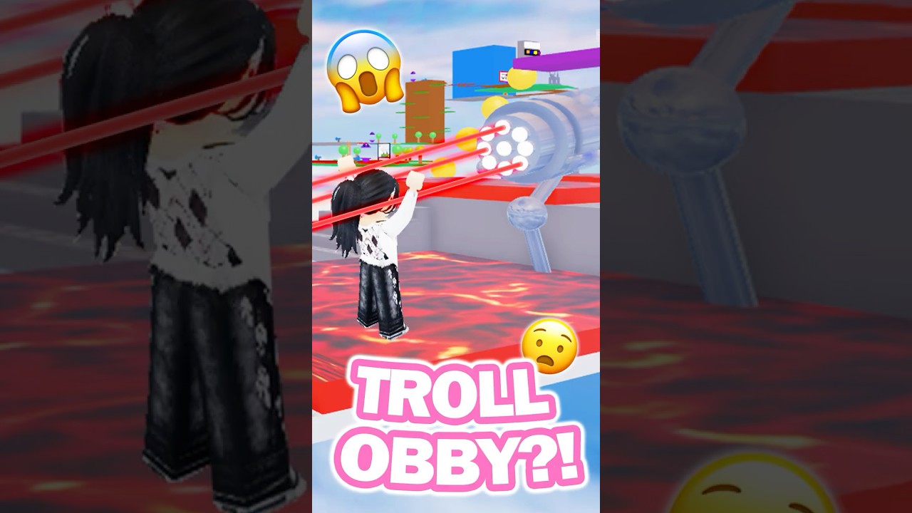 9,999 IQ TROLL OBBY GONE WRONG?! #roblox #trollobby