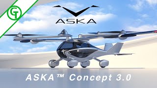 FLY to the city or DRIVE to the store in the NEW ASKA EVTOL | Green Technology