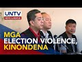 COMELEC, kinondena ang ilang election-related violence na naitala sa BSKE 2023