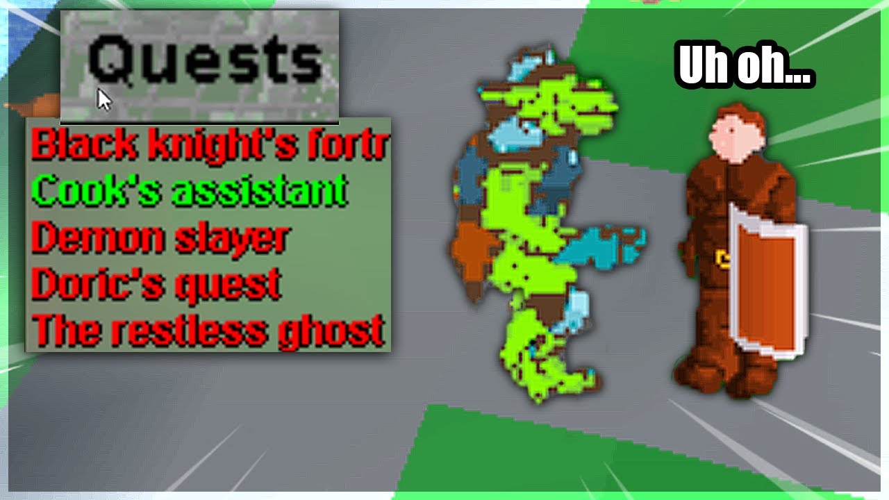 Questing in RuneScape Classic For The FIRST Time in 2023