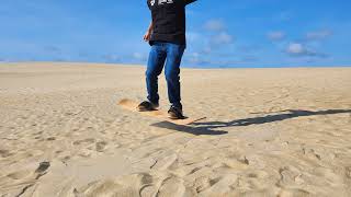 Desert Sand Surfing 4k