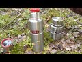 Термосы THERMOS KING для еды и напитков - обзор и тесты. Греются ли крышки кружки на разных термосах