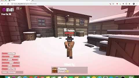 Krunker.io Rage Video (getting destroyed by hackers)