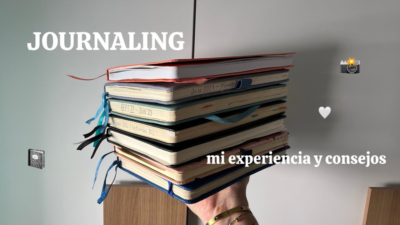 mi experiencia haciendo journaling 📓✨ como empezar, consejos, mi trayectoria, unboxing de papelería