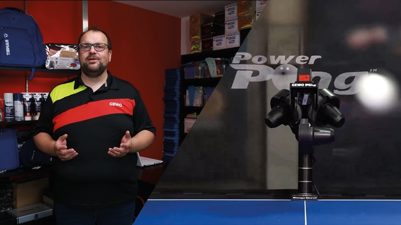 Robot lance-balles de tennis de table - Tibhar Pro Plus - Matériel