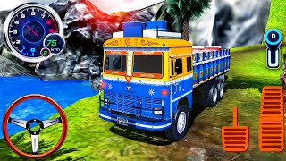 Real Indian Truck Driving Simulator - Offroad Heavy Cargo Truck Mountain Driver - Android GamePlay#3 screenshot 5