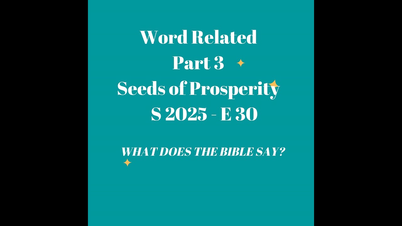 Seeds of Prosperity Seeds of Prosperity